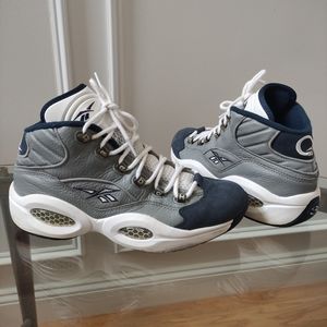 Reebok Question Mid Iverson Georgetown men's 10.5